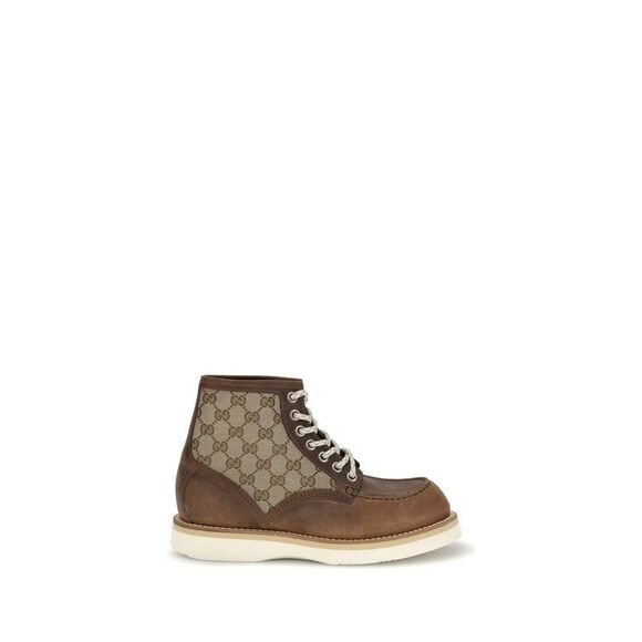 Gucci Men Brown Boots - Picture 1 of 4